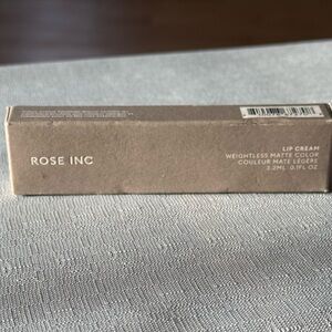 Rose Inc Lip Cream Weightless Matte Color Of Stars NIB 3.2ml